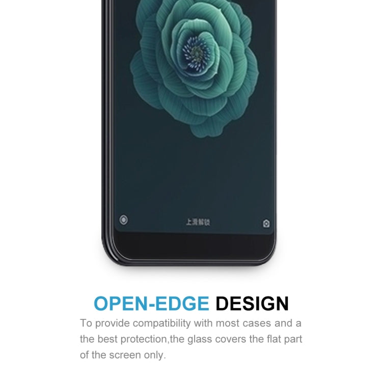 2 PCS 0.26mm 9H 2.5D Tempered Glass Film for Xiaomi Mi 6X & A2