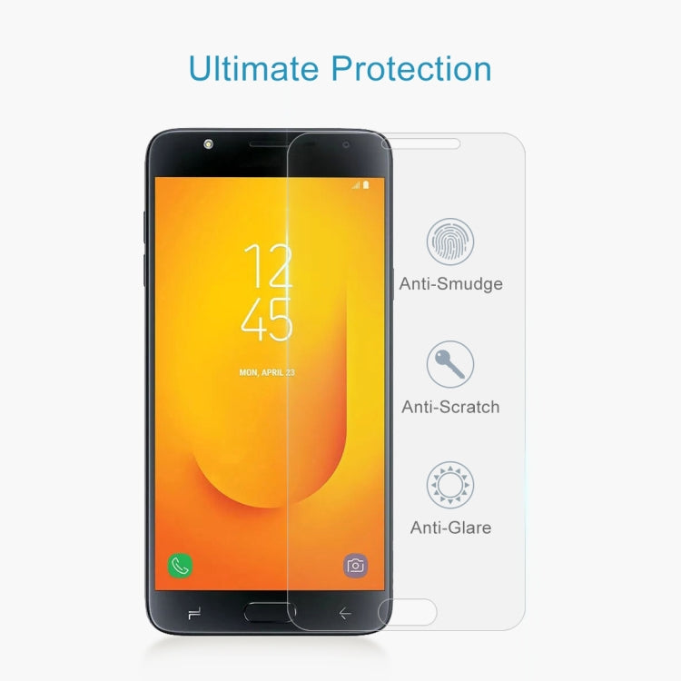 10 PCS 0.26mm 9H 2.5D Tempered Glass Film for Galaxy J7 Duo