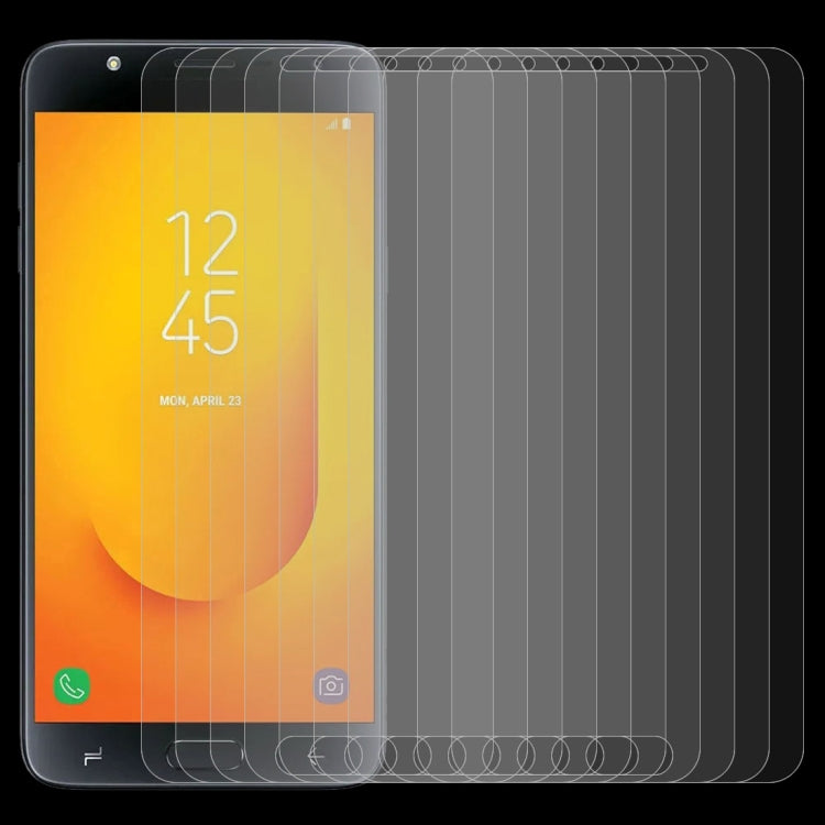 10 PCS 0.26mm 9H 2.5D Tempered Glass Film for Galaxy J7 Duo