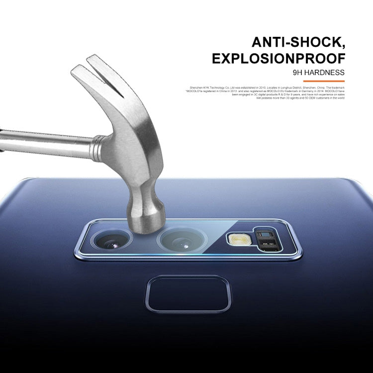 mocolo 0.15mm 9H 2.5D Round Edge Rear Camera Lens Tempered Glass Film for Galaxy Note9