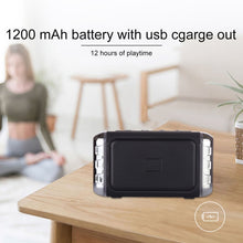 Load image into Gallery viewer, LN-22 DC 5V Portable Wireless Speaker with Hands-free Calling &amp; Dual Colorful LED Light, Support USB &amp; TF Card &amp; 3.5mm Aux, LN-22