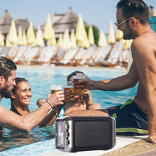 Load image into Gallery viewer, LN-22 DC 5V Portable Wireless Speaker with Hands-free Calling &amp; Dual Colorful LED Light, Support USB &amp; TF Card &amp; 3.5mm Aux, LN-22