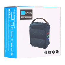 Load image into Gallery viewer, LN-29 DC 5V Portable Wireless Speaker with Hands-free Calling, Support USB &amp; TF Card