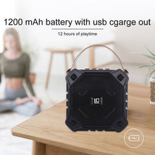 Load image into Gallery viewer, LN-29 DC 5V Portable Wireless Speaker with Hands-free Calling, Support USB &amp; TF Card