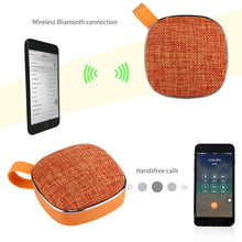 Load image into Gallery viewer, X25 Portable Fabric Design Bluetooth Stereo Speaker with Built-in MIC, Support Hands-free Calls &amp; TF Card &amp; AUX IN, Bluetooth Distance: 10m
