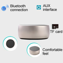 Load image into Gallery viewer, BS01 Portable Bluetooth Speaker, Support Hands-free Calls &amp; TF Card &amp; AUX IN