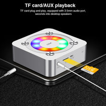 Load image into Gallery viewer, A9 Portable Bluetooth Stereo Speaker with Built-in MIC &amp; Light, Support Hands-free Calls &amp; TF Card &amp; AUX IN, Bluetooth Distance: 10m
