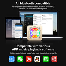 Load image into Gallery viewer, A9 Portable Bluetooth Stereo Speaker with Built-in MIC &amp; Light, Support Hands-free Calls &amp; TF Card &amp; AUX IN, Bluetooth Distance: 10m