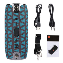 Load image into Gallery viewer, Built-in MIC, Support TF Card &amp; AUX IN, Bluetooth Distance: 10m