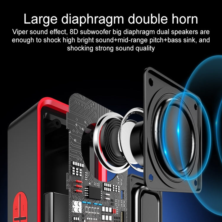 Support Handfree Call & TF Card & U-disk & AUX Audio & FM Function, SC211