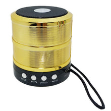 Load image into Gallery viewer, WS-887 Bluetooth Speaker with Lanyard, Support Hands-free Call &amp; FM &amp; U Disk &amp; TF Card &amp; AUX