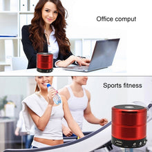 Load image into Gallery viewer, WS-887 Bluetooth Speaker with Lanyard, Support Hands-free Call &amp; FM &amp; U Disk &amp; TF Card &amp; AUX