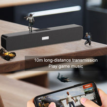 Load image into Gallery viewer, LEERFEI E91 10W Long Bar Shape Dual-speaker Multimedia Radio Bluetooth Audio, Support TF Card / U Disk / 3.5mm AUX, Support TF Card / U Disk / 3.5mm AUX