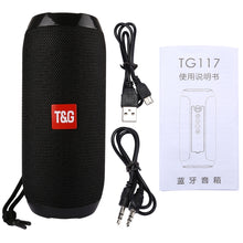 Load image into Gallery viewer, with Built-in MIC, Support Hands-free Calls &amp; TF Card &amp; AUX IN &amp; FM, Bluetooth Distance: 10m, TG117, TG1127