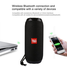 Load image into Gallery viewer, with Built-in MIC, Support Hands-free Calls &amp; TF Card &amp; AUX IN &amp; FM, Bluetooth Distance: 10m, TG117, TG1127