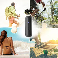 Load image into Gallery viewer, with Built-in MIC &amp; LED &amp; Hanging Hook, Support Hands-free Calls &amp; TF Card, Bluetooth Distance: 10m