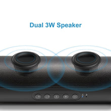 Load image into Gallery viewer, with Built-in MIC &amp; LED &amp; Hanging Hook, Support Hands-free Calls &amp; TF Card, Bluetooth Distance: 10m