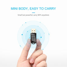 Load image into Gallery viewer, Rocketek RT-WL3 300 Mbps 802.11 n/a/g Wireless USB WiFi Adapter