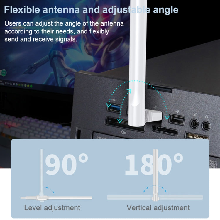 COMFAST CF-WU713N 300Mbps Wifi USB Network Adapter, CF-WU713N