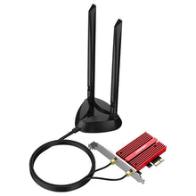 Load image into Gallery viewer, COMFAST CF-AX210 PLUS 5374Mbps Tri-band + Bluetooth 5.2 Wireless WiFi6E PCI-E Network Card, CF-AX210 PLUS