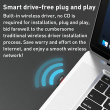 Load image into Gallery viewer, EP-A300 300Mbps WiFi6 USB Free Drive Network Adapter, EP-AX300