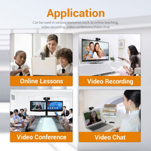 Load image into Gallery viewer, ESCAM PVR006 HD 1080P USB2.0 HD Webcam with Microphone for PC, PVR006