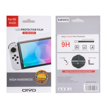 Load image into Gallery viewer, OIVO IV-SW160 0.33mm Thickness 9H Hardness Screen Tempered Glass Film for Nintendo Switch OLED, IV-SW160