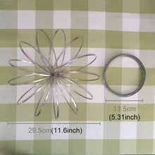 Load image into Gallery viewer, Fidget Spinner Toy Flow Ring Stainless Steel Spring Bracelet Stress Reducer for Children and Adults, 13 Circles