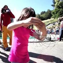 Load image into Gallery viewer, Fidget Spinner Toy Flow Ring Stainless Steel Spring Bracelet Stress Reducer for Children and Adults, 13 Circles