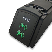 Load image into Gallery viewer, iplay Dual Port Charging Dock Station Stand / Controller Charging Stand for For Sony Playstation 4 PS4 &amp; Slim PS4 Pro with LED Display Indicator Screen, HBP-119