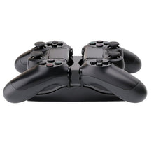 Load image into Gallery viewer, Special UFO Shape 2 x USB Charging Dock Station Stand / Controller Charging Stand for PS4 Playstation 4  with Multi Colors LED, For PS
