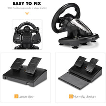Load image into Gallery viewer, PXN-V3 Racing Game Steering Wheel for PC / PS3 / 4 / xbox one / switch, For PC / PS3 / 4 / xbox one / switch