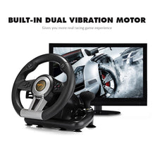 Load image into Gallery viewer, PXN-V3 Racing Game Steering Wheel for PC / PS3 / 4 / xbox one / switch, For PC / PS3 / 4 / xbox one / switch