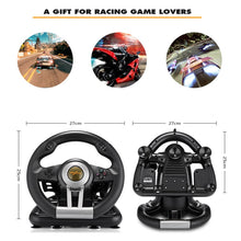 Load image into Gallery viewer, PXN-V3 Racing Game Steering Wheel for PC / PS3 / 4 / xbox one / switch, For PC / PS3 / 4 / xbox one / switch