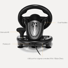 Load image into Gallery viewer, PXN-V3 Racing Game Steering Wheel for PC / PS3 / 4 / xbox one / switch, For PC / PS3 / 4 / xbox one / switch