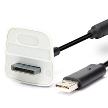 Load image into Gallery viewer, XBOX 360 1.5m Wireless Controller Charging Cable with Magnetic for XBOX 360, For XBOX 360(Black) Length : 1.5m, For XBOX 360(White) Length : 1.5m