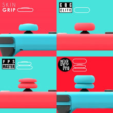 Load image into Gallery viewer, Left + Right Gamepad Rocker Cap Button Cover for Switch, For Switch(Black), For Switch(Blue + Magenta), For Switch(Green+Red), For Switch(Red)