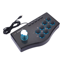 Load image into Gallery viewer, USB Gladiator Street Machine Game Handle Rocker Controller for PC / PS3 / TV Box, USB Handle Rocker