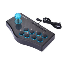 Load image into Gallery viewer, USB Gladiator Street Machine Game Handle Rocker Controller for PC / PS3 / TV Box, USB Handle Rocker