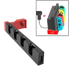 Load image into Gallery viewer, iPega PG-9186 Game Controller Charger Charging Dock Stand Station Holder with Indicator for Nintendo Switch Joy-Con, PG-9186