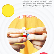 Load image into Gallery viewer, GAN330 Cube Keychain Puzzle Profissional Cube Educational Toy, Size:3x3x3cm