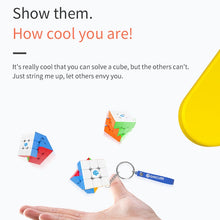 Load image into Gallery viewer, GAN330 Cube Keychain Puzzle Profissional Cube Educational Toy, Size:3x3x3cm