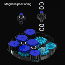 Load image into Gallery viewer, Carbon Fiber Membrane Third-order Magic Cube Children Educational Toys, Sengso Magnetic Clock Cube
