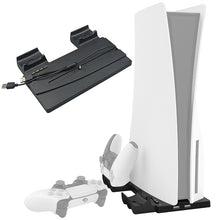 Load image into Gallery viewer, iplay HBP-269 For PS5 De / UHD Charging Stand Vertical Base Holder With Handle Charger, iPega HBP-269
