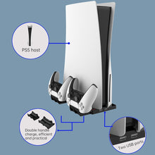 Load image into Gallery viewer, iplay HBP-269 For PS5 De / UHD Charging Stand Vertical Base Holder With Handle Charger, iPega HBP-269
