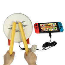 Load image into Gallery viewer, DOBE TNS-1867 Video Game Drum Sticks Controller Taiko Drum Kits for Nintendo Switch, For Nintendo Switch