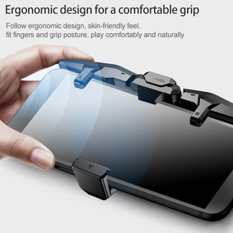 GameSir F4 Foldable Eagle Wing Shaped Physical Direct Connect Capacitor Gamepad Compatible with IOS & Android System Devices