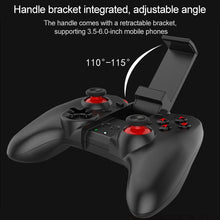Load image into Gallery viewer, MB-838(X5Plus) Bluetooth 4.0 + 2.4G Wireless Dual-mode Gamepad with Retractable Bracket, Support Android / IOS Direct Connection and Direct Play