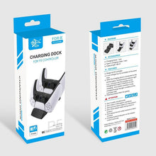 Load image into Gallery viewer, KJH Dual Controller Charging Station Cradle For PS5, Charging Station Cradle For PS5