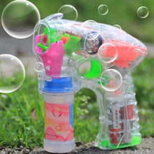 Load image into Gallery viewer, Electric Transparent Toy Bubble Gun, Bubble Liquid Not Included